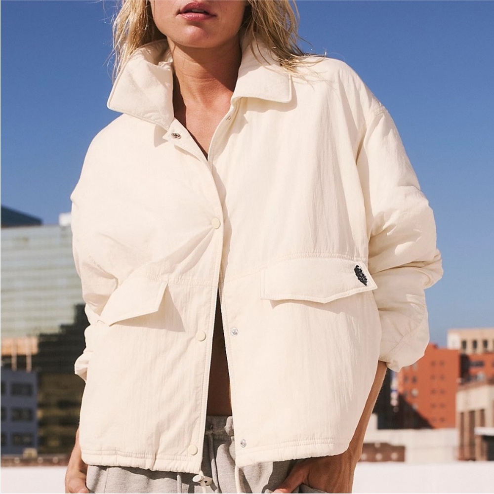 Free People Bleachers Movement Jacket